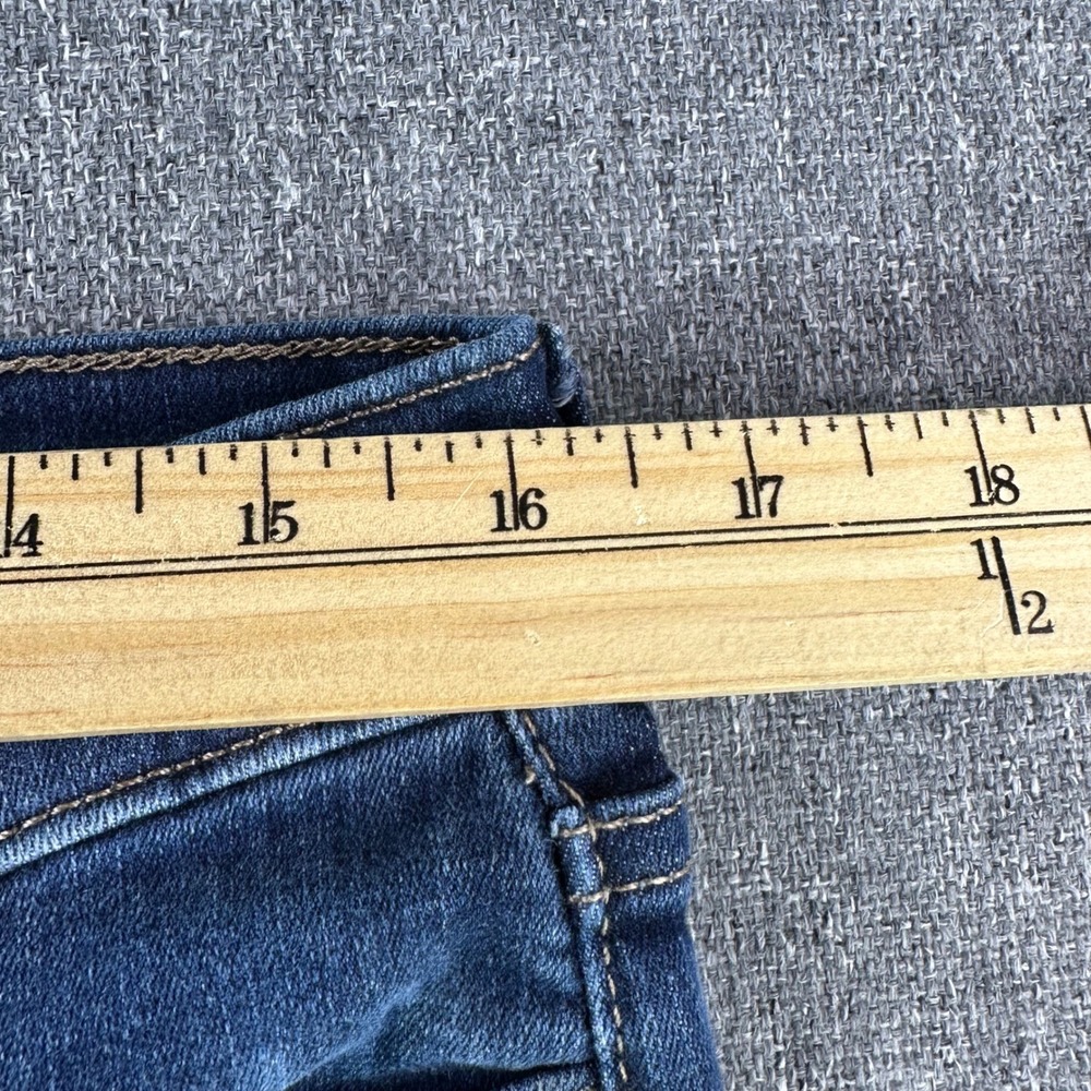 Banana Republic Jeans Womens 31/12 Sculpt Skin Dark Wash Blue Skinny Stretch - Picture 7 of 10